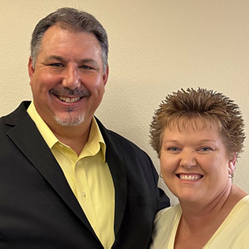 Scott and Becky Pevehouse. Scott is ICP's director of curriculum development.