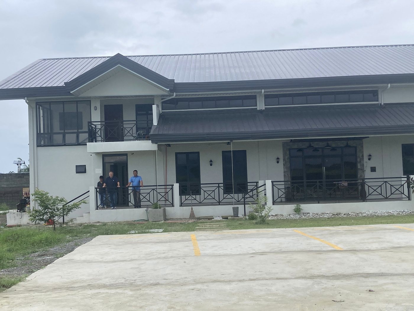 The ICP and His Offspring Ministry building outside San Fernando, Pampanga, housing the printshop, warehouse and guest apartment.